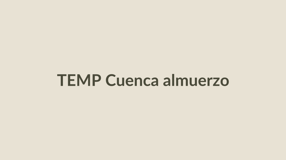 The 30-second test for finding a great meal in Cuenca