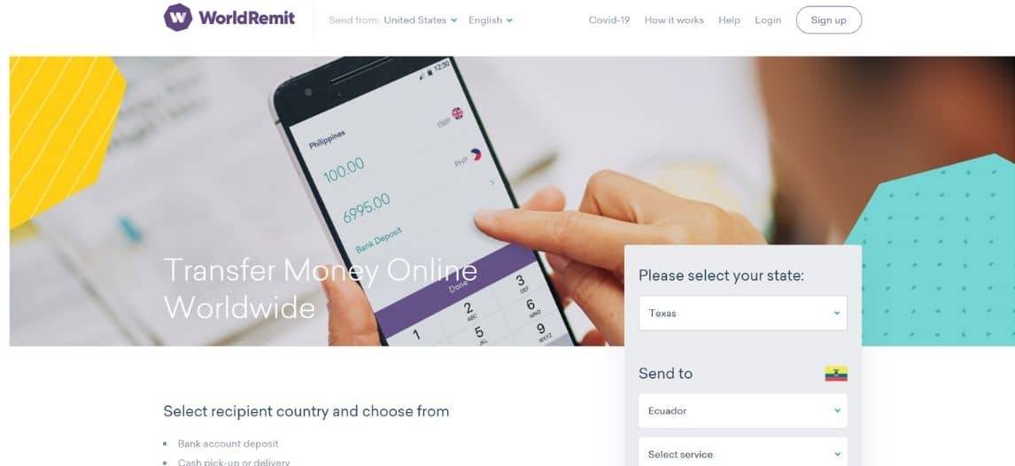 How to Send Money to Ecuador with WorldRemit