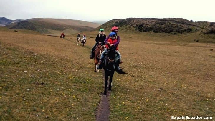 Cotopaxi Horse riding Ecuador