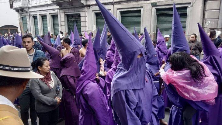 Quito Easter Friday Religious Walk