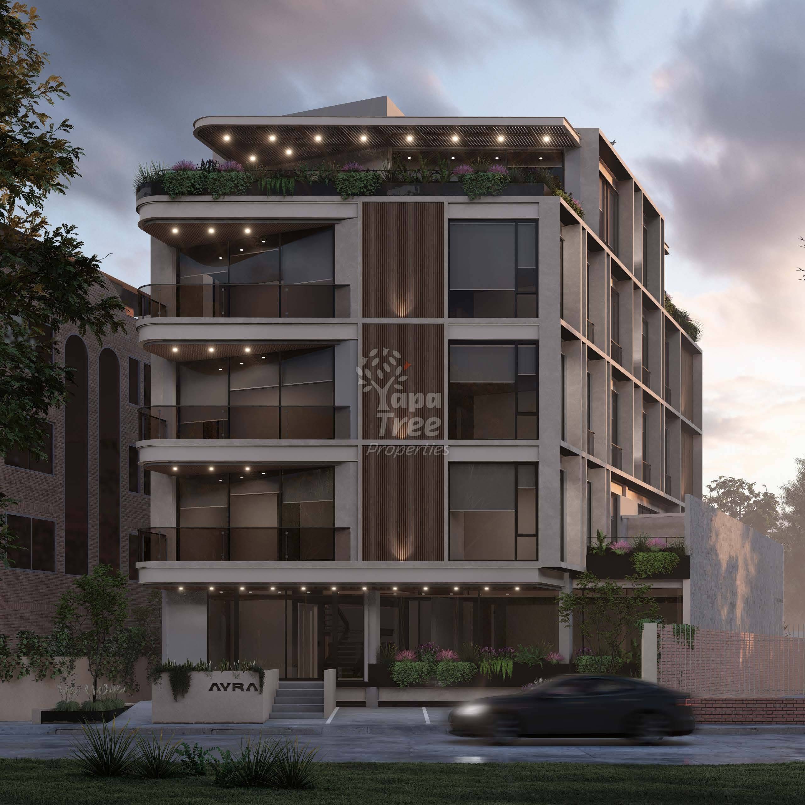 exterior dusk