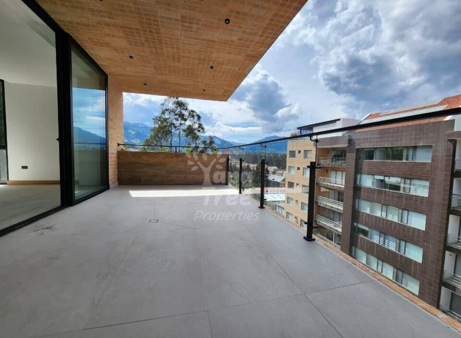 2-Bedroom Apartment with Private Terrace and Modern Kitchen in Primero de Mayo