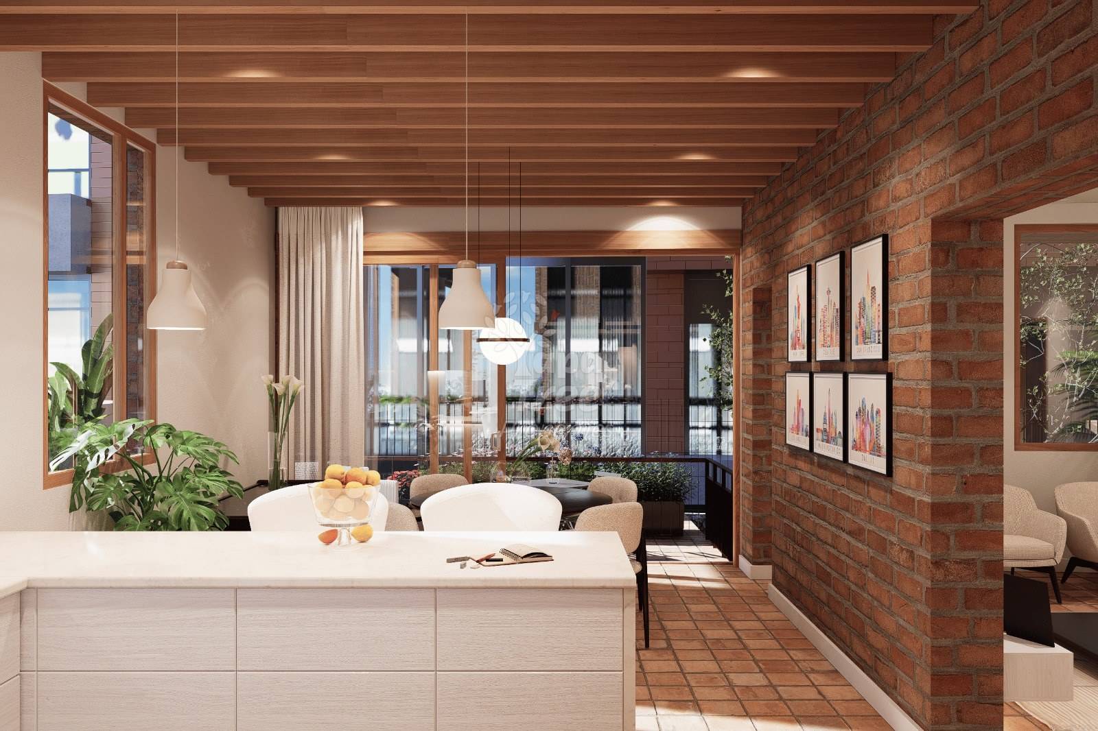 Architectural Duplex with Large Terrace near Solano