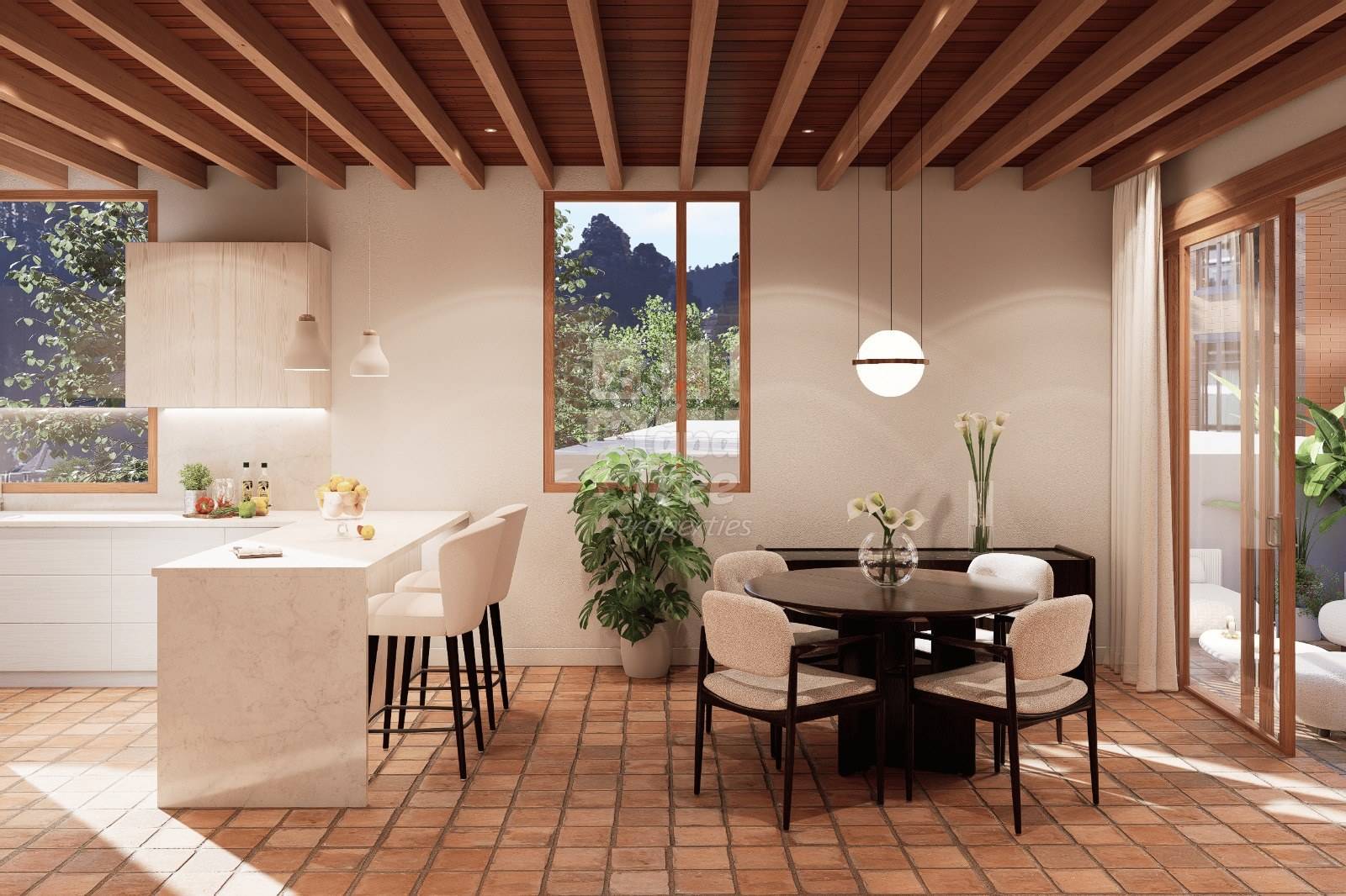 Architectural Duplex with Large Terrace near Solano