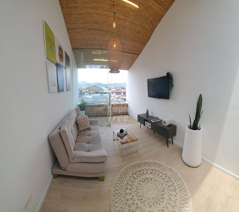 Charming 2-Bedroom Loft with Iconic Terrace Views in Historic Center
