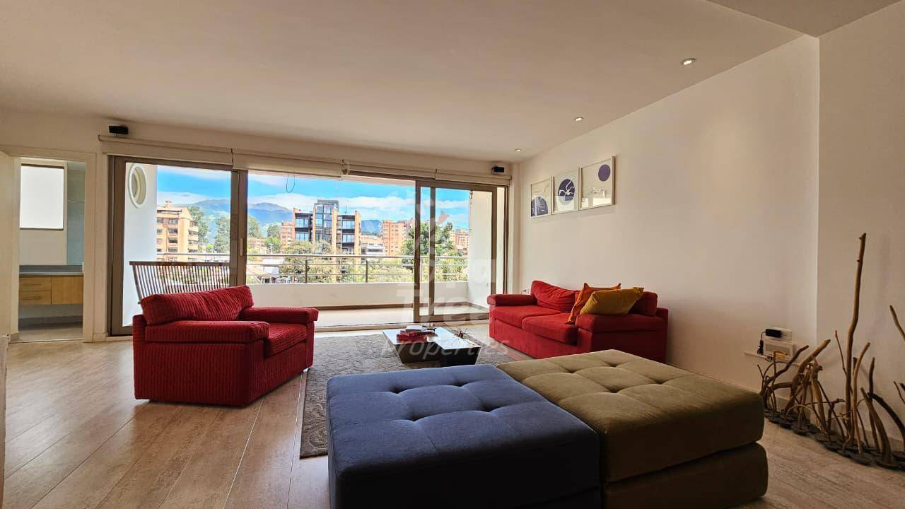 Spacious 1-Bedroom Apartment with Large Balcony and Mountain Views