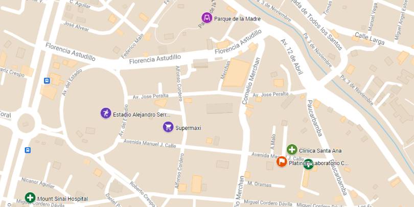 Platinum Labs Cuenca Location