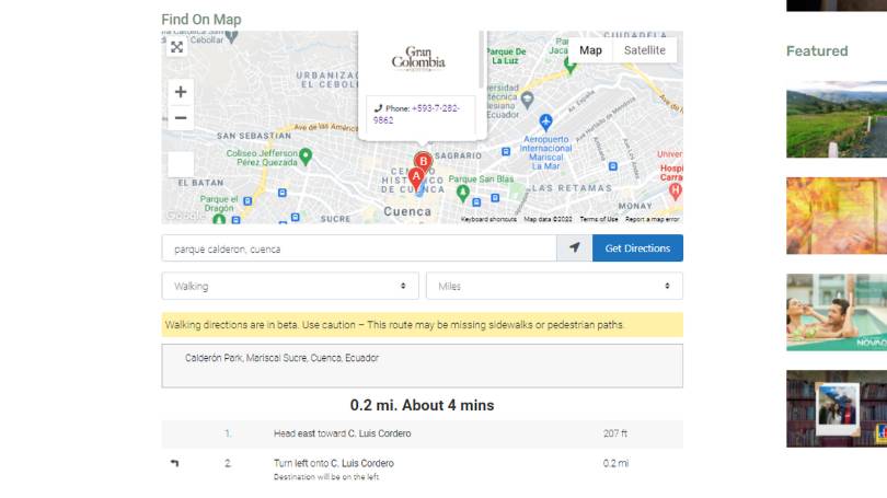YapaTree New Website Features Offer Pages Find on Map