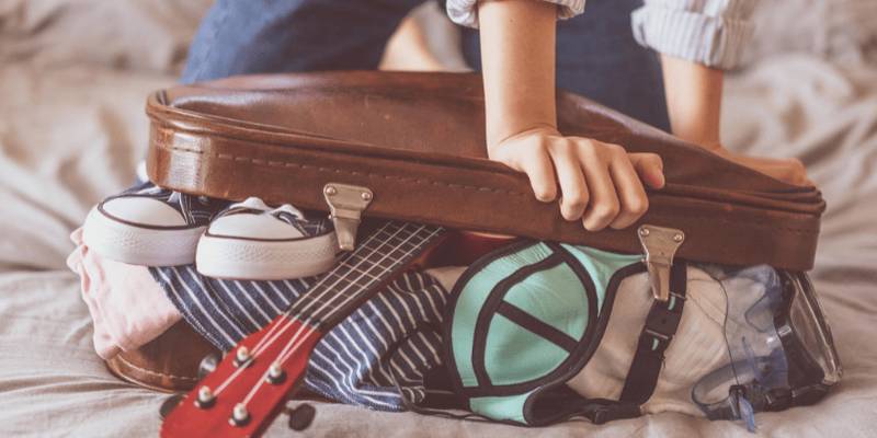 Packing for 4 seasons can be a challenge