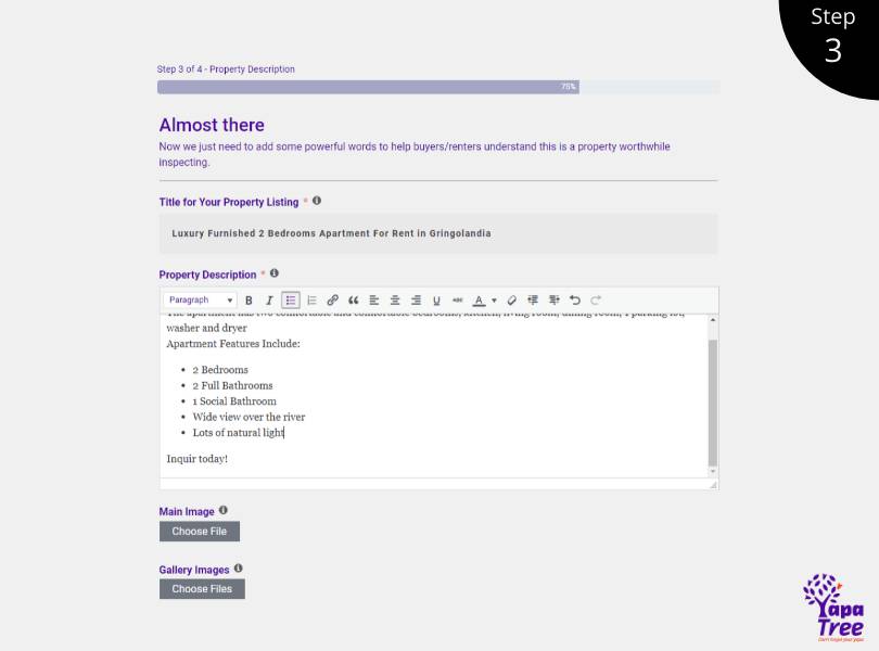 How to Upload Properties To YapaTree 3