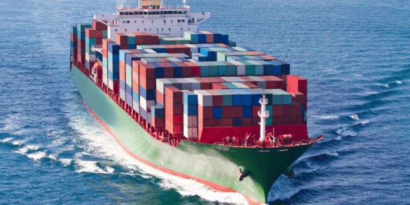 Item inventory with shipping containers