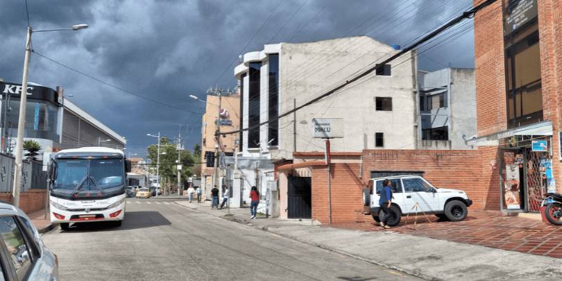 Commercial Neighborhood Was Actually Very Quiet