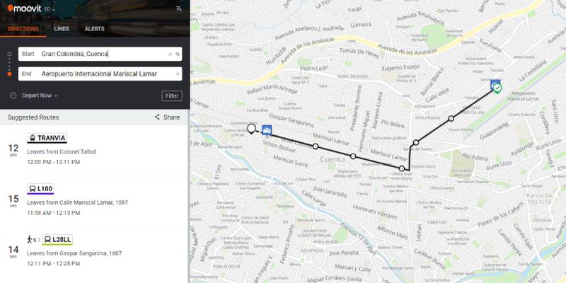 Moovit App Cuenca