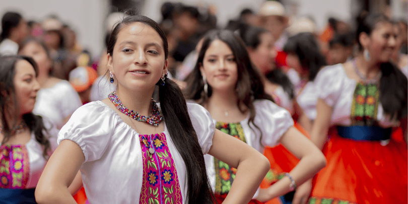 Religious festival in Cuenca