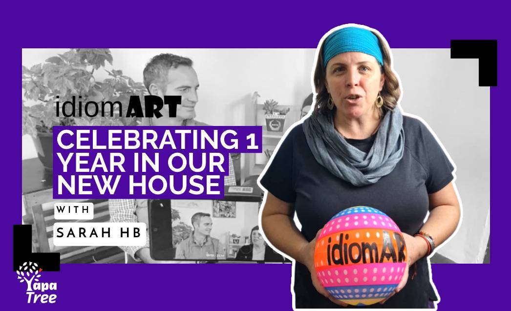 idiomART: Celebrating 1 Year of Creativity and Community in Our New House [Video]