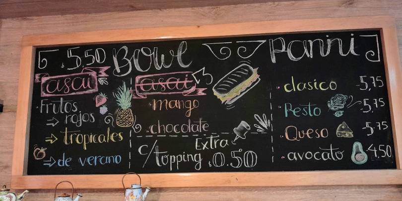 Asai Bar Santa Ana Menu