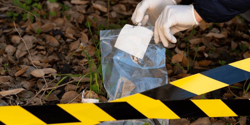 Truth Concept Arrangement Crime Scene